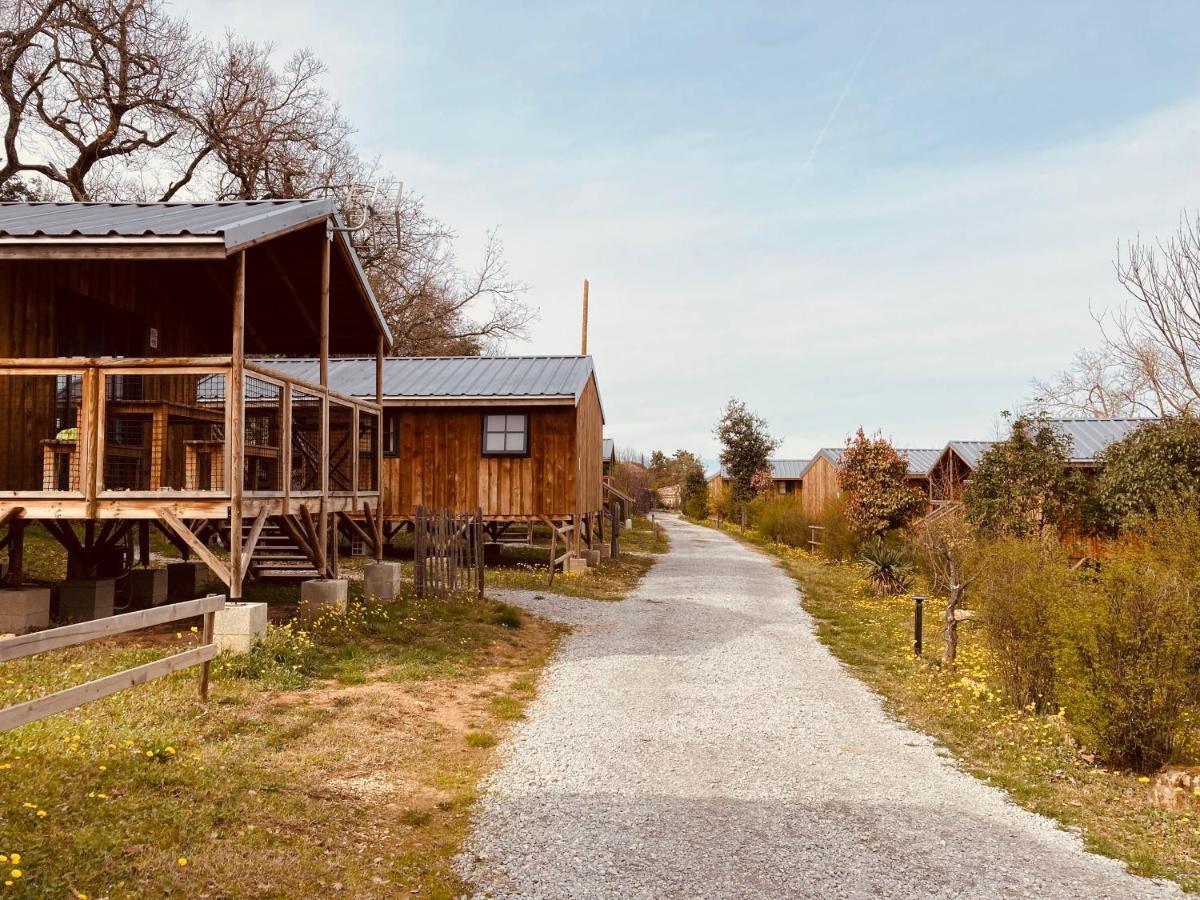 Lodges Du Camping Les 4 Saisons Grane Ngoại thất bức ảnh