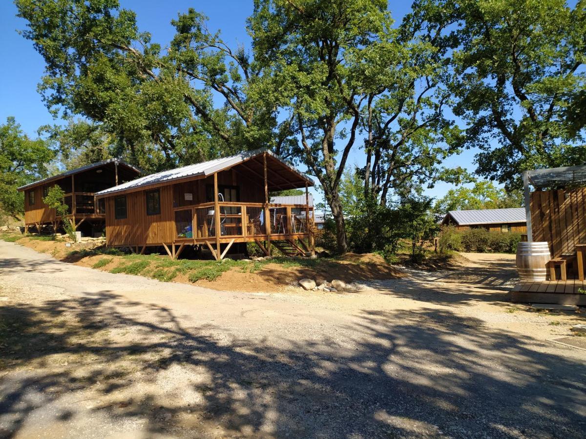 Lodges Du Camping Les 4 Saisons Grane Ngoại thất bức ảnh