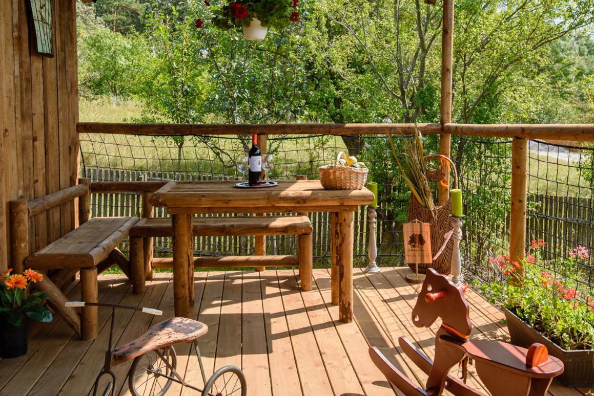 Lodges Du Camping Les 4 Saisons Grane Ngoại thất bức ảnh