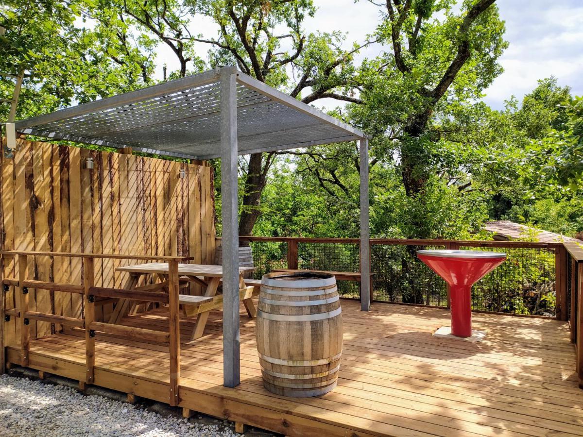 Lodges Du Camping Les 4 Saisons Grane Ngoại thất bức ảnh