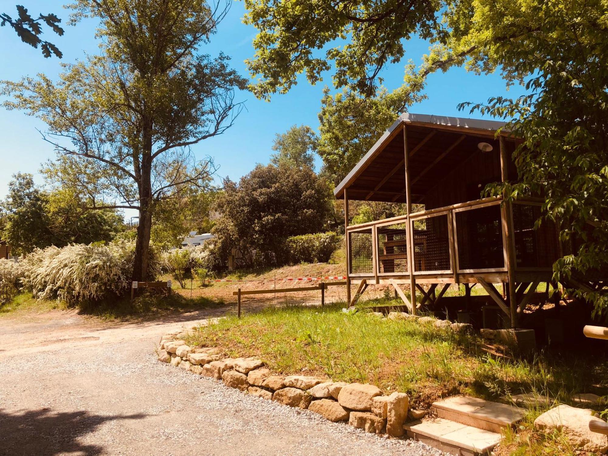 Lodges Du Camping Les 4 Saisons Grane Ngoại thất bức ảnh